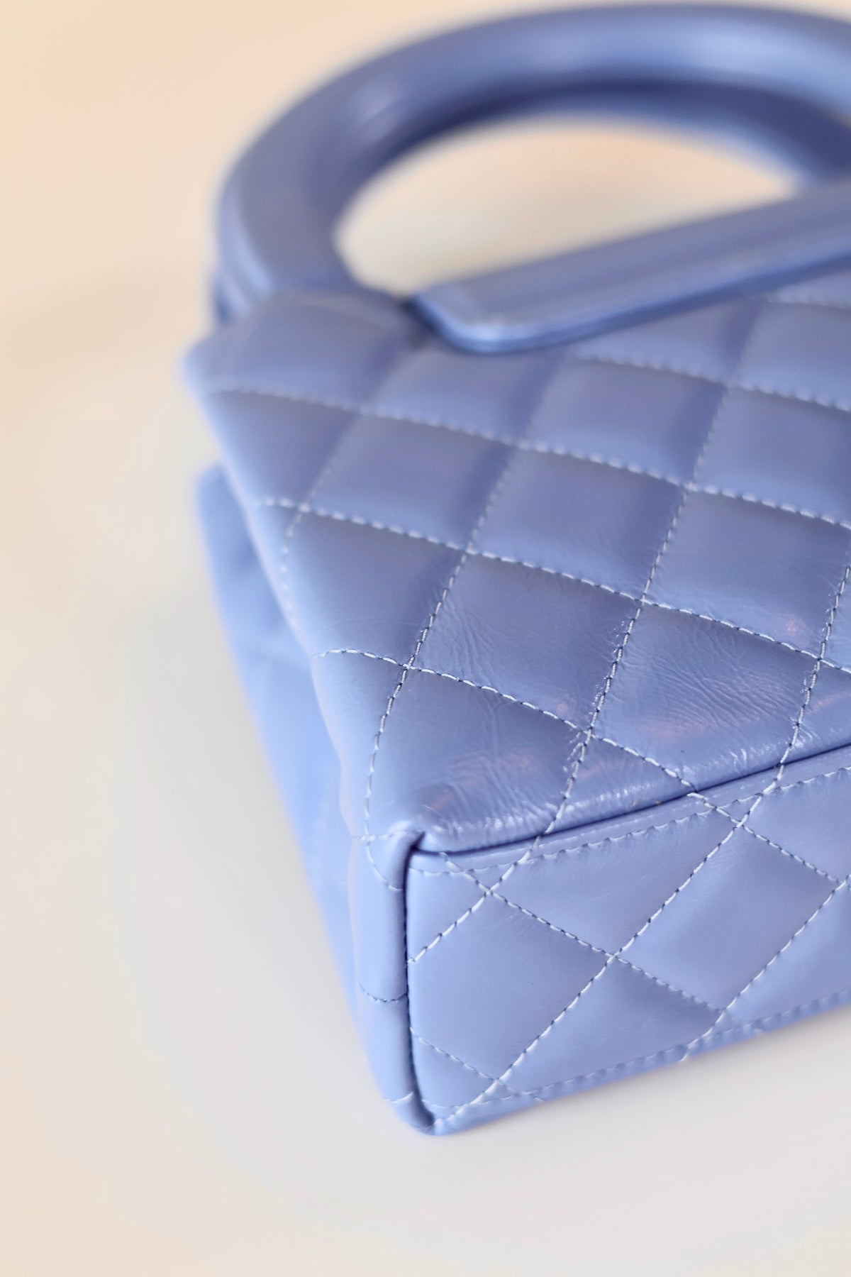 Chanel Kelly Top Handle Blue