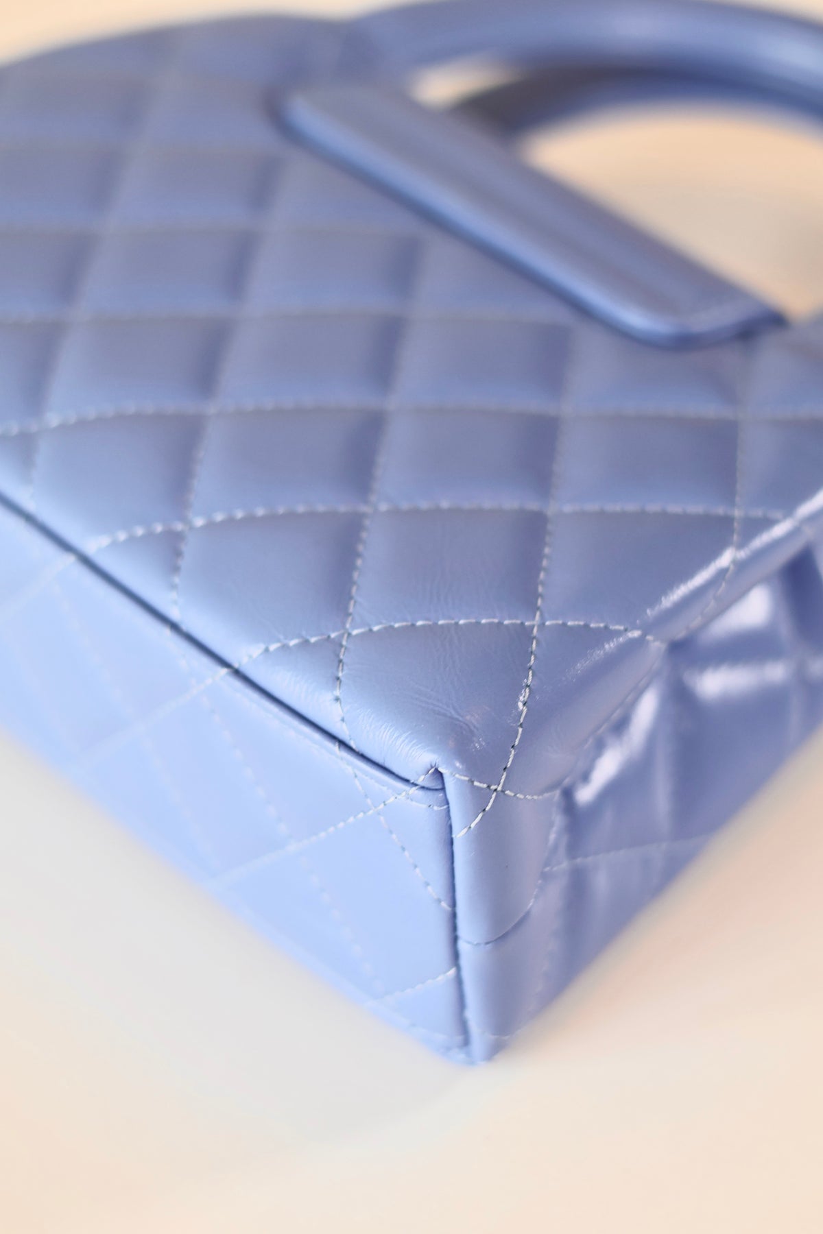 Chanel Kelly Top Handle Blue
