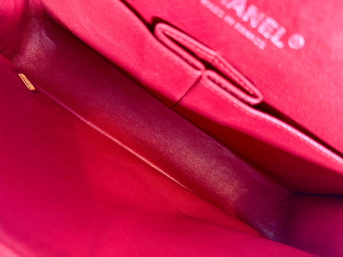 Chanel Medium Classic Double Flap Bag Red