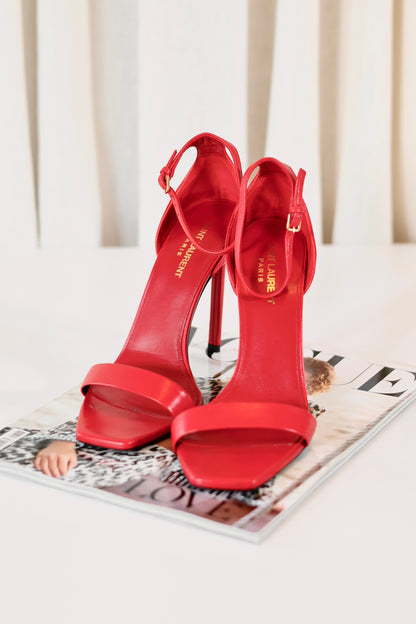 Saint Laurent Heels Red