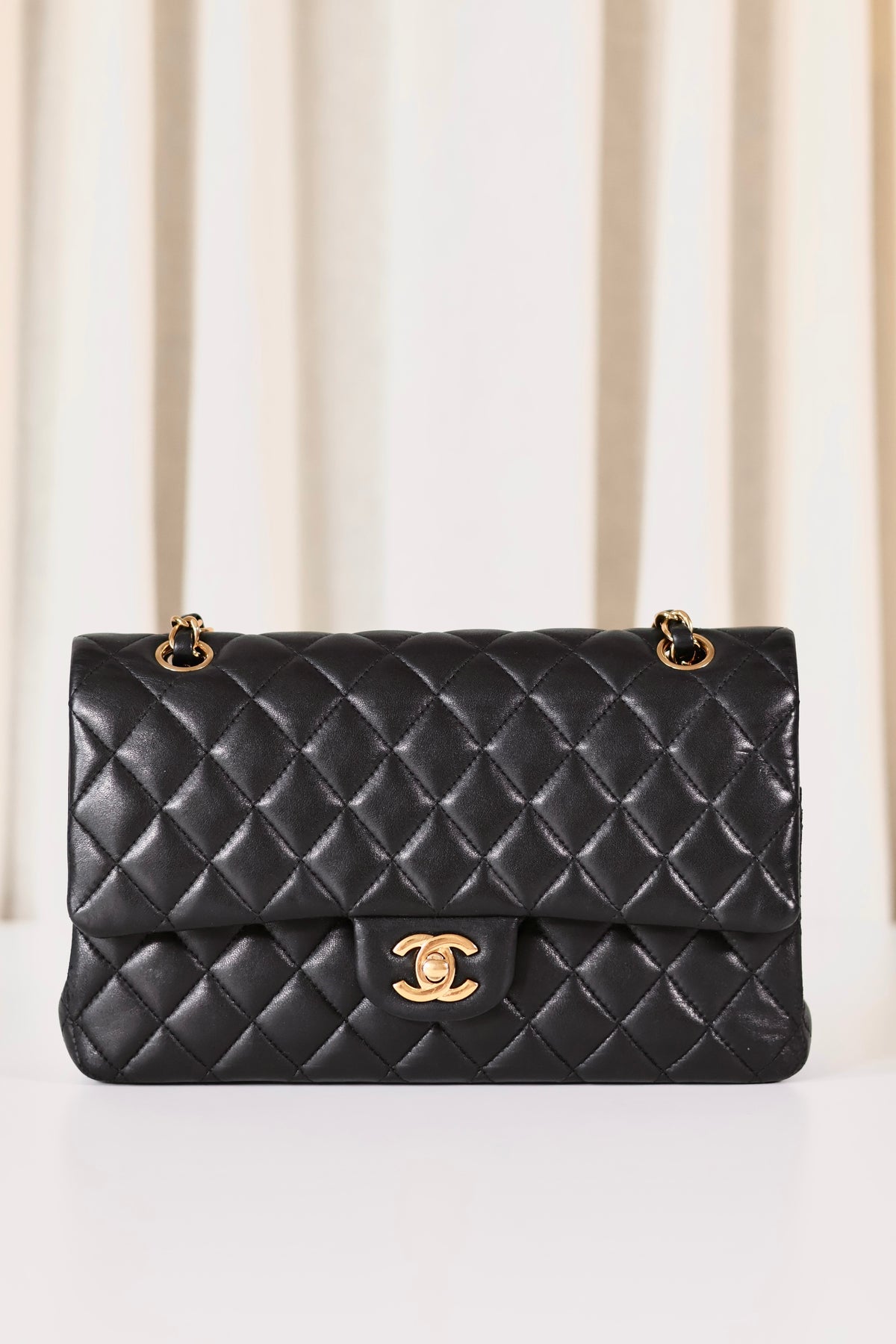 Chanel Medium Classic Double Flap Bag Black