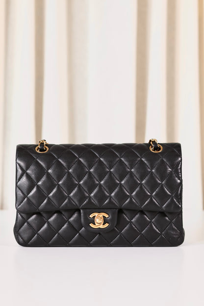 Chanel Medium Classic Double Flap Bag Black
