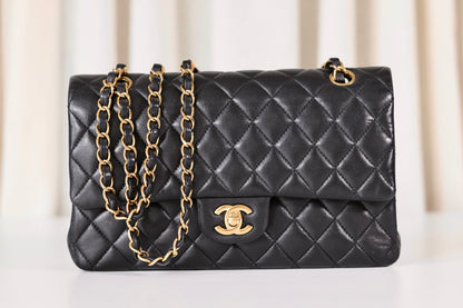 Chanel Medium Classic Double Flap Bag Black