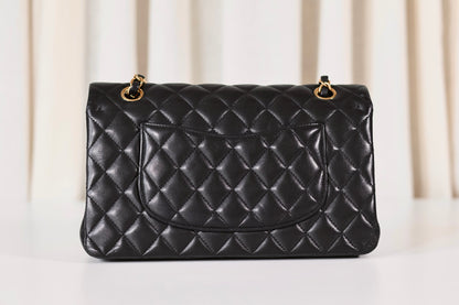 Chanel Medium Classic Double Flap Bag Black