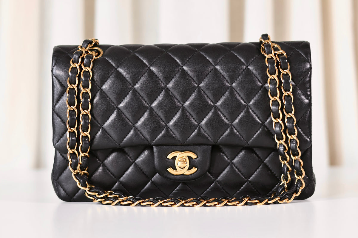 Chanel Medium Classic Double Flap Bag Black