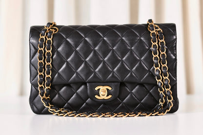 Chanel Medium Classic Double Flap Bag Black