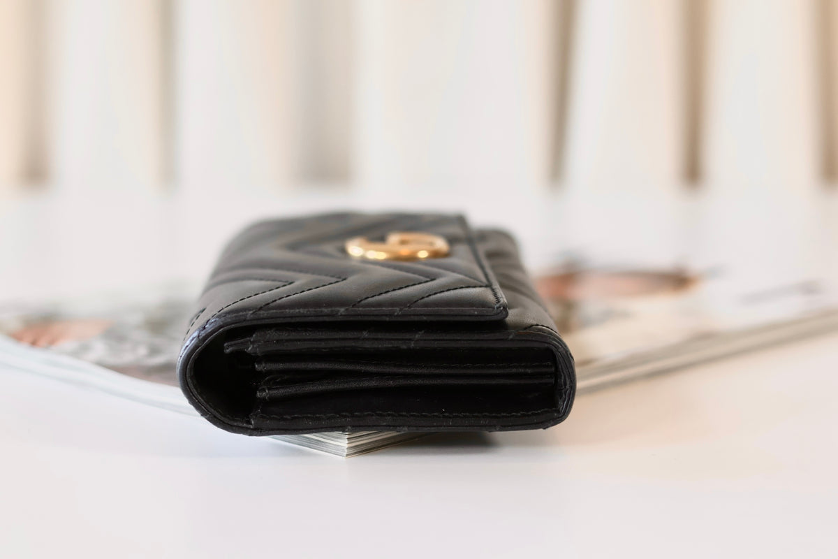 Gucci GG Marmont Wallet Black