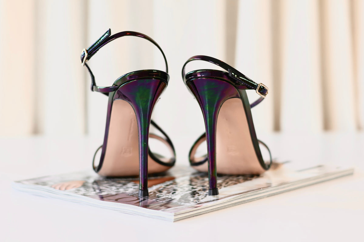 Gianvito Rossi Heels Metallic Purple