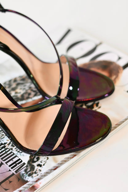 Gianvito Rossi Heels Metallic Purple