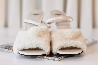 Fendi First Shearling Heels