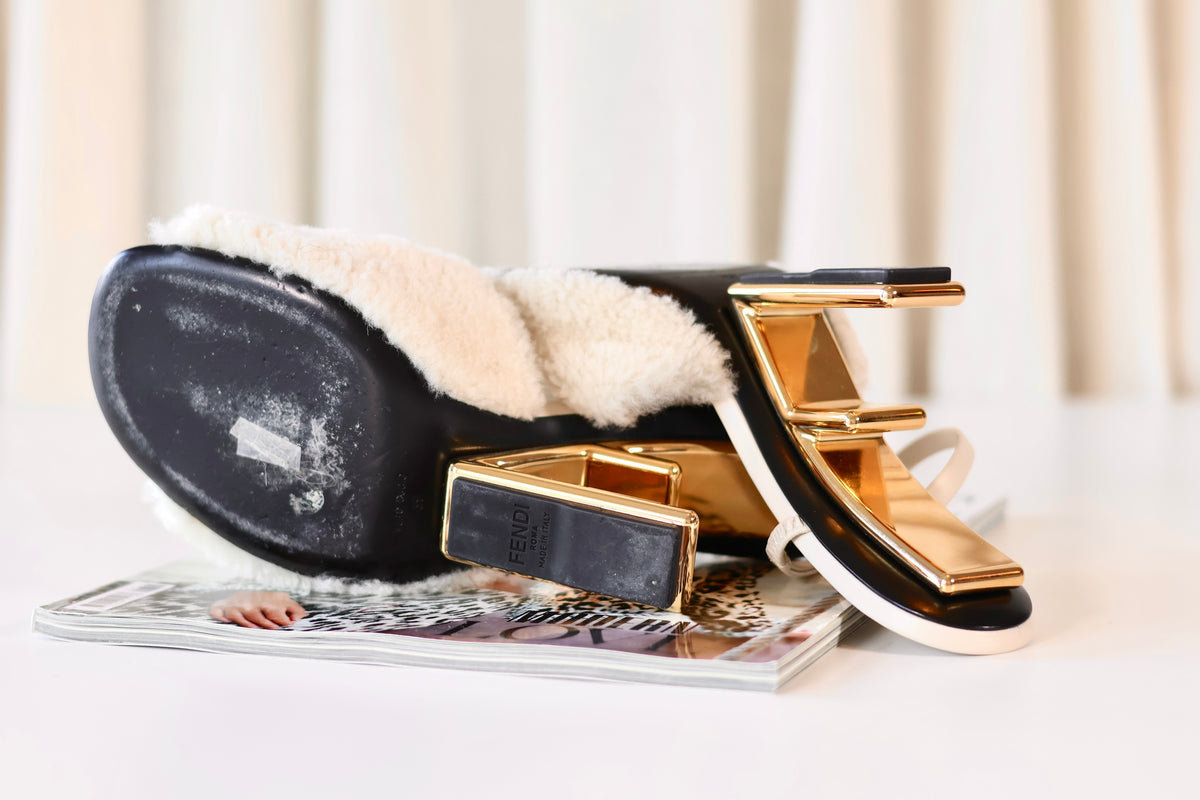 Fendi First Shearling Heels