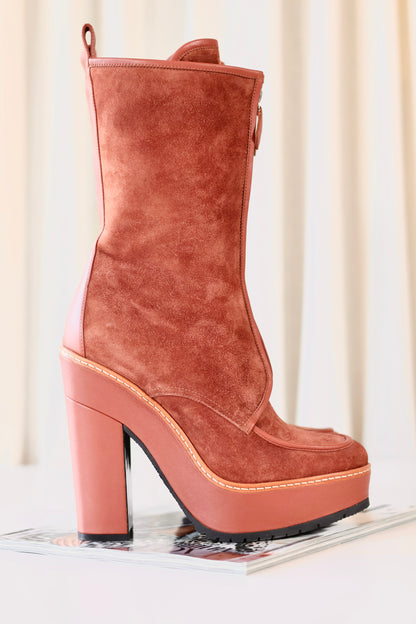 Hermès Suede Leather Boots