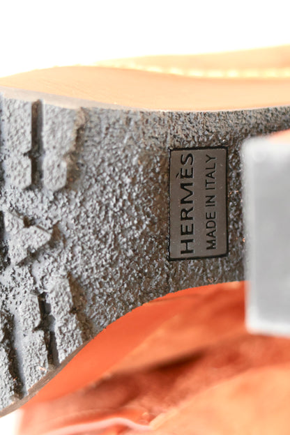 Hermès Suede Leather Boots