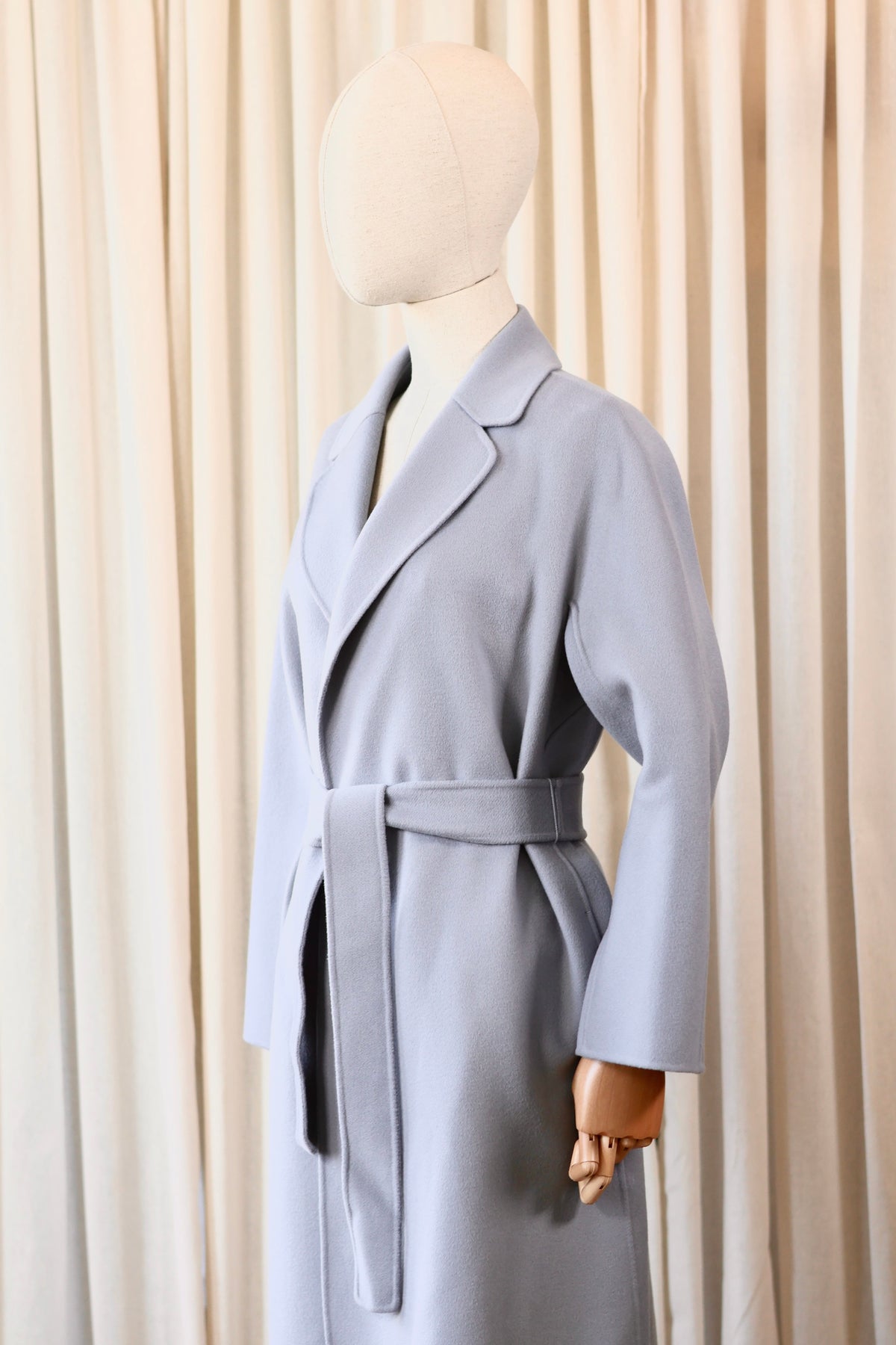 Max Mara Coat Light Blue
