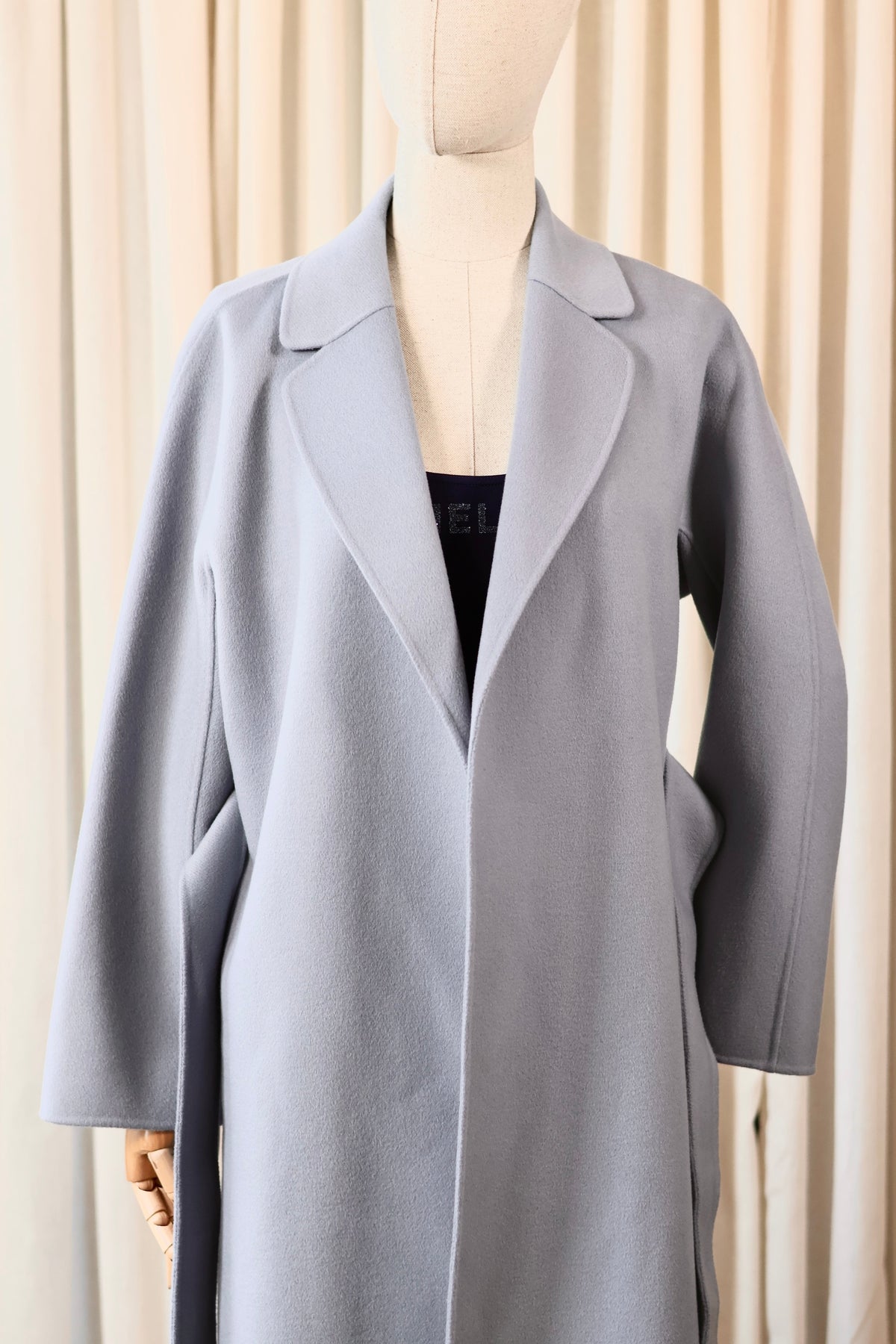 Max Mara Coat Light Blue