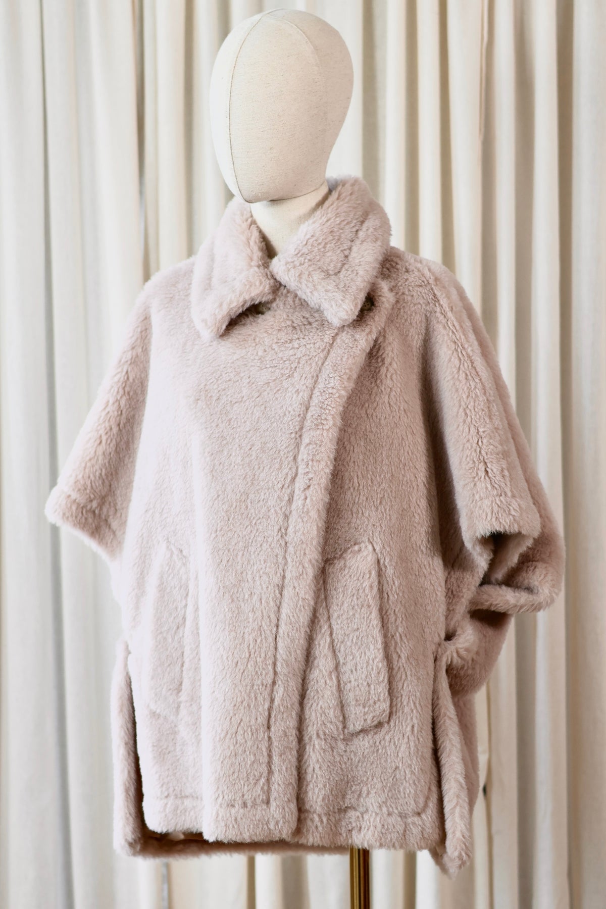Max Mara Cape Teddy
