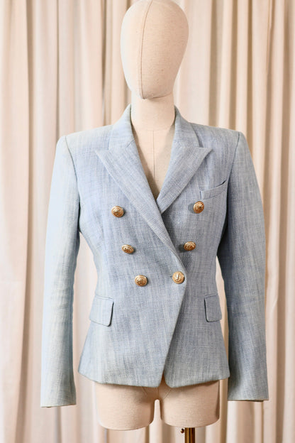 Balmain Blazer Light Blue