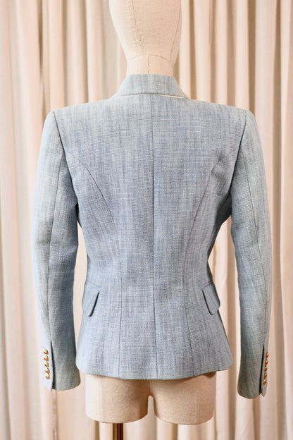 Balmain Blazer Light Blue