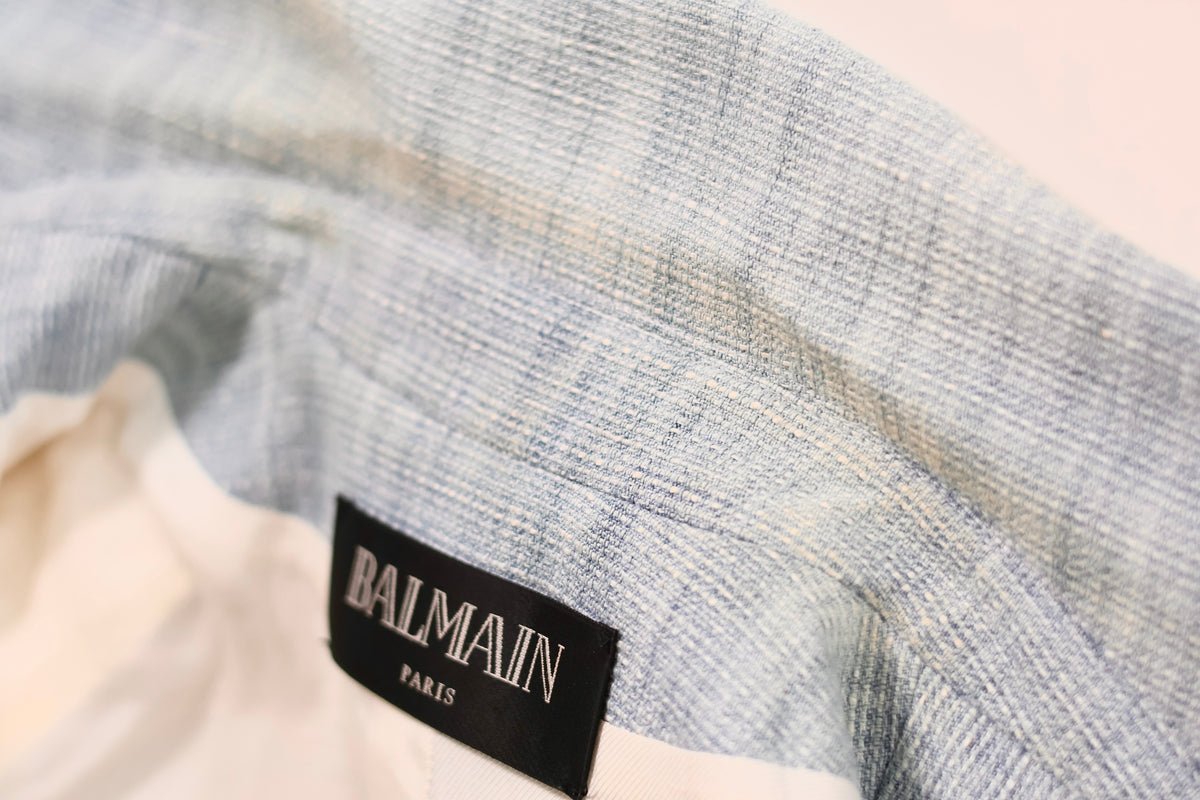 Balmain Blazer Light Blue