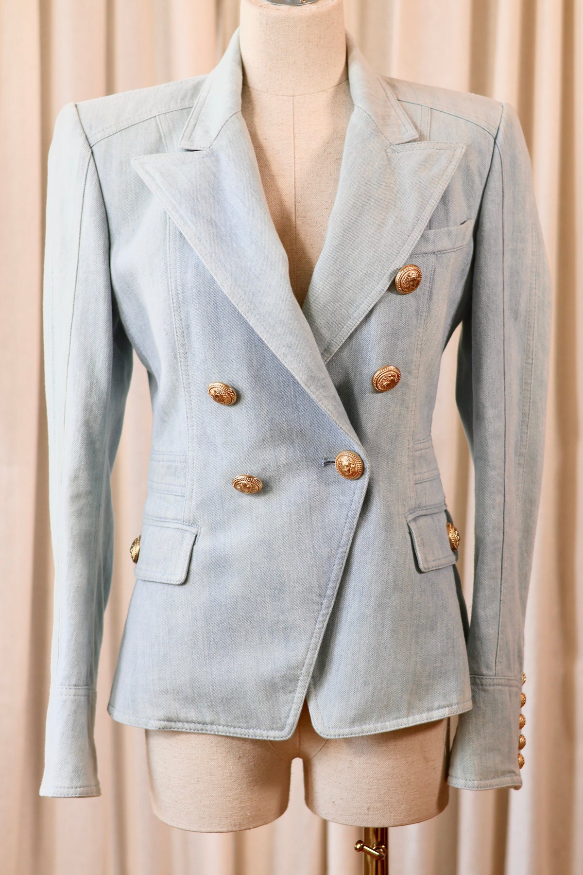 Balmain Blazer Denim