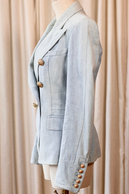 Balmain Blazer Denim
