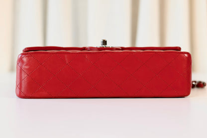 Chanel Medium Classic Double Flap Bag Red