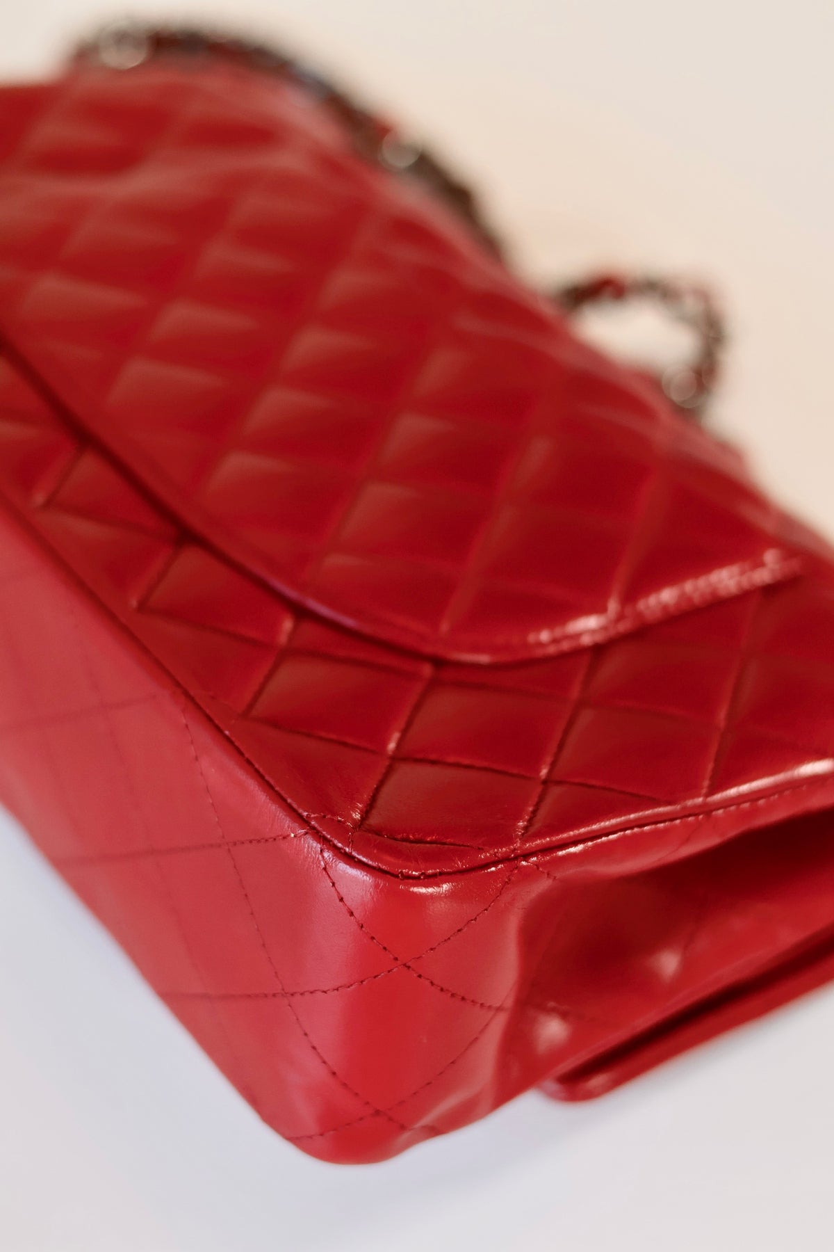 Chanel Medium Classic Double Flap Bag Red