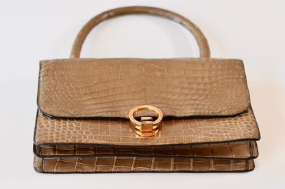 Hermes crocodille handbag