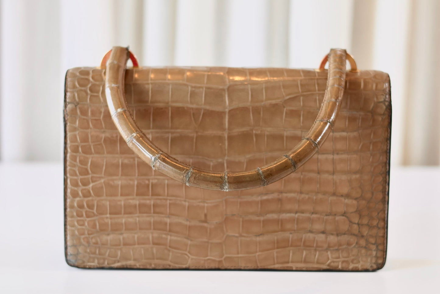 Hermes crocodille handbag
