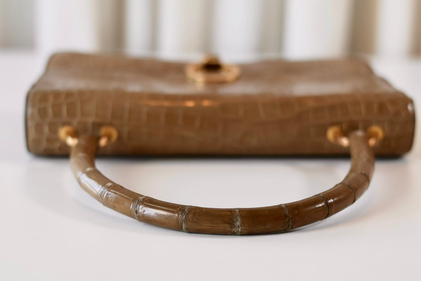 Hermes crocodille handbag