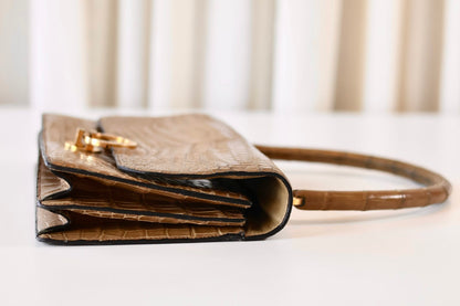 Hermes crocodille handbag