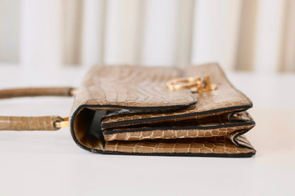 Hermes crocodille handbag