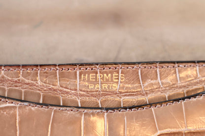 Hermes crocodille handbag