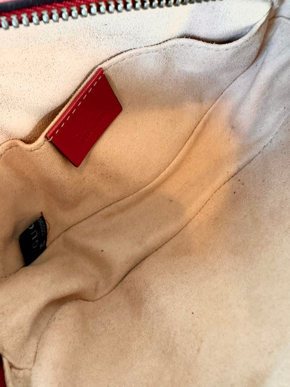 Gucci Marmont belt bag red