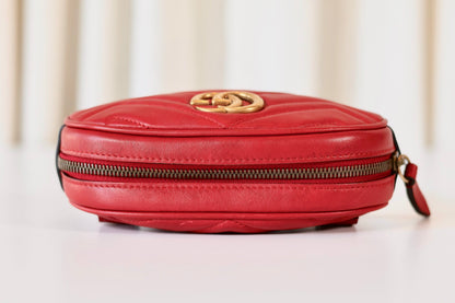 Gucci Marmont belt bag red