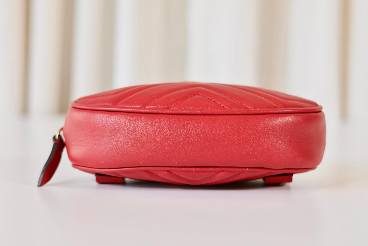 Gucci Marmont belt bag red