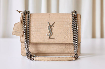 Saint Laurent Sunset medium beige