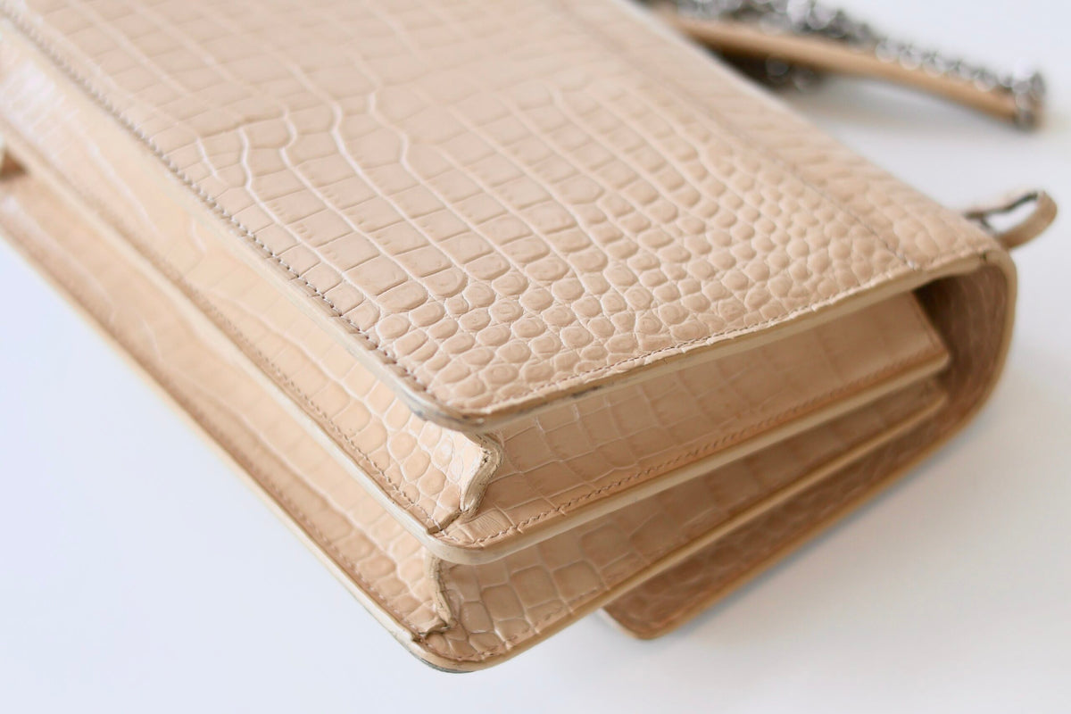 Saint Laurent Sunset medium beige