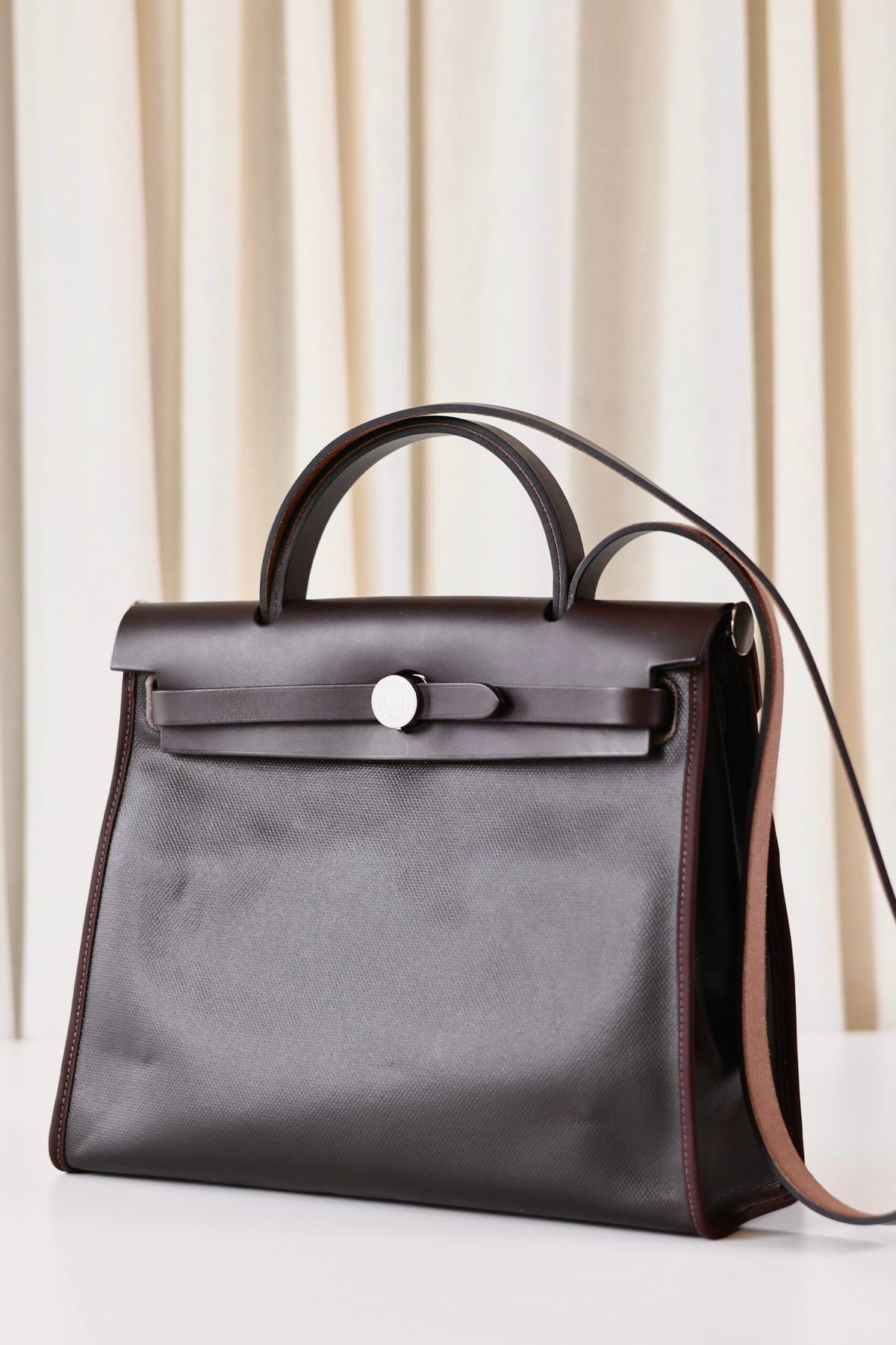 Hermes Herbag 31 brown