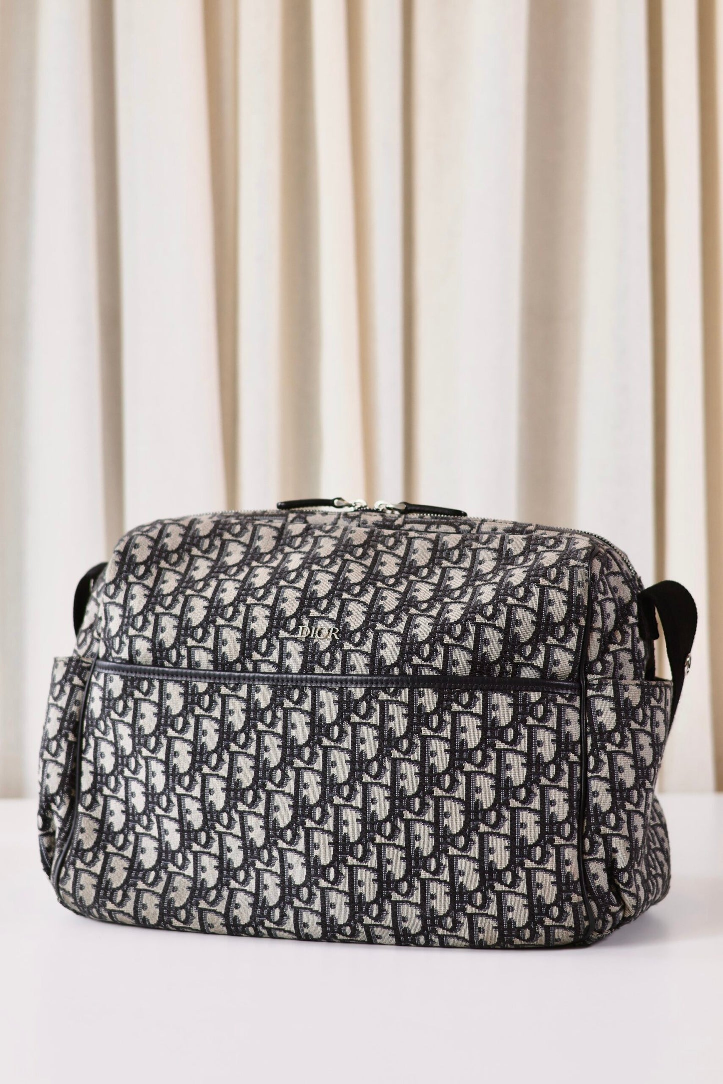 Dior oblique diaper bag