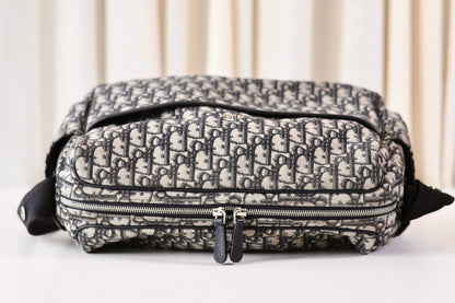 Dior oblique diaper bag