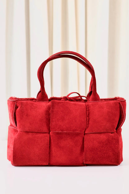 Bottega Veneta Red Arco Tote Small Bag