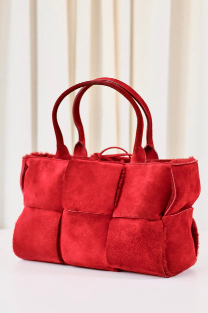 Bottega Veneta Red Arco Tote Small Bag