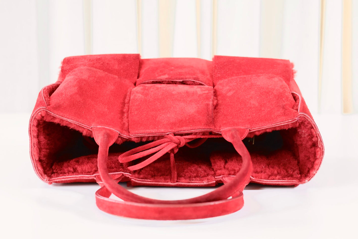 Bottega Veneta Red Arco Tote Small Bag