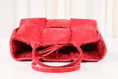 Bottega Veneta Red Arco Tote Small Bag