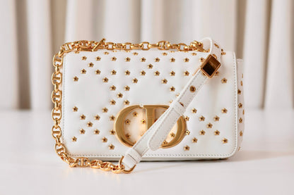 Dior Caro white gold stars