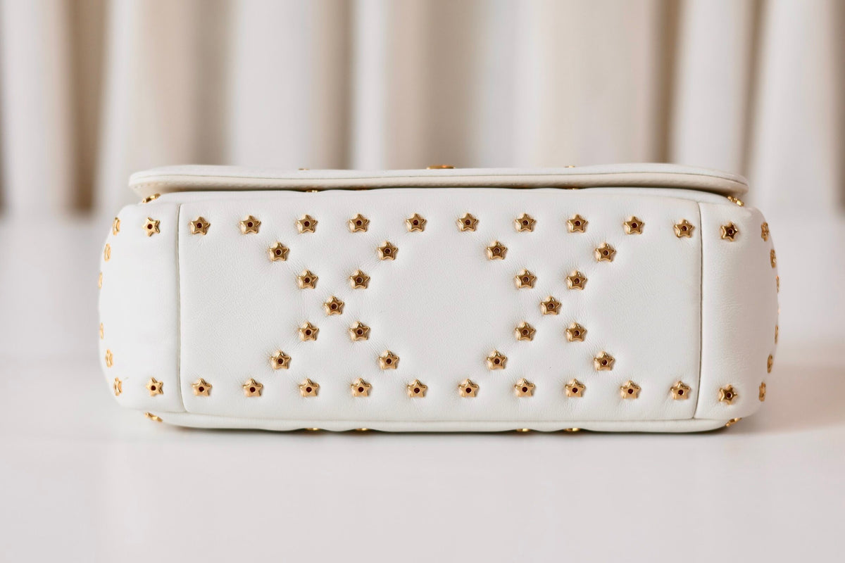 Dior Caro white gold stars