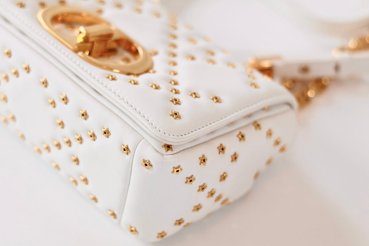 Dior Caro white gold stars