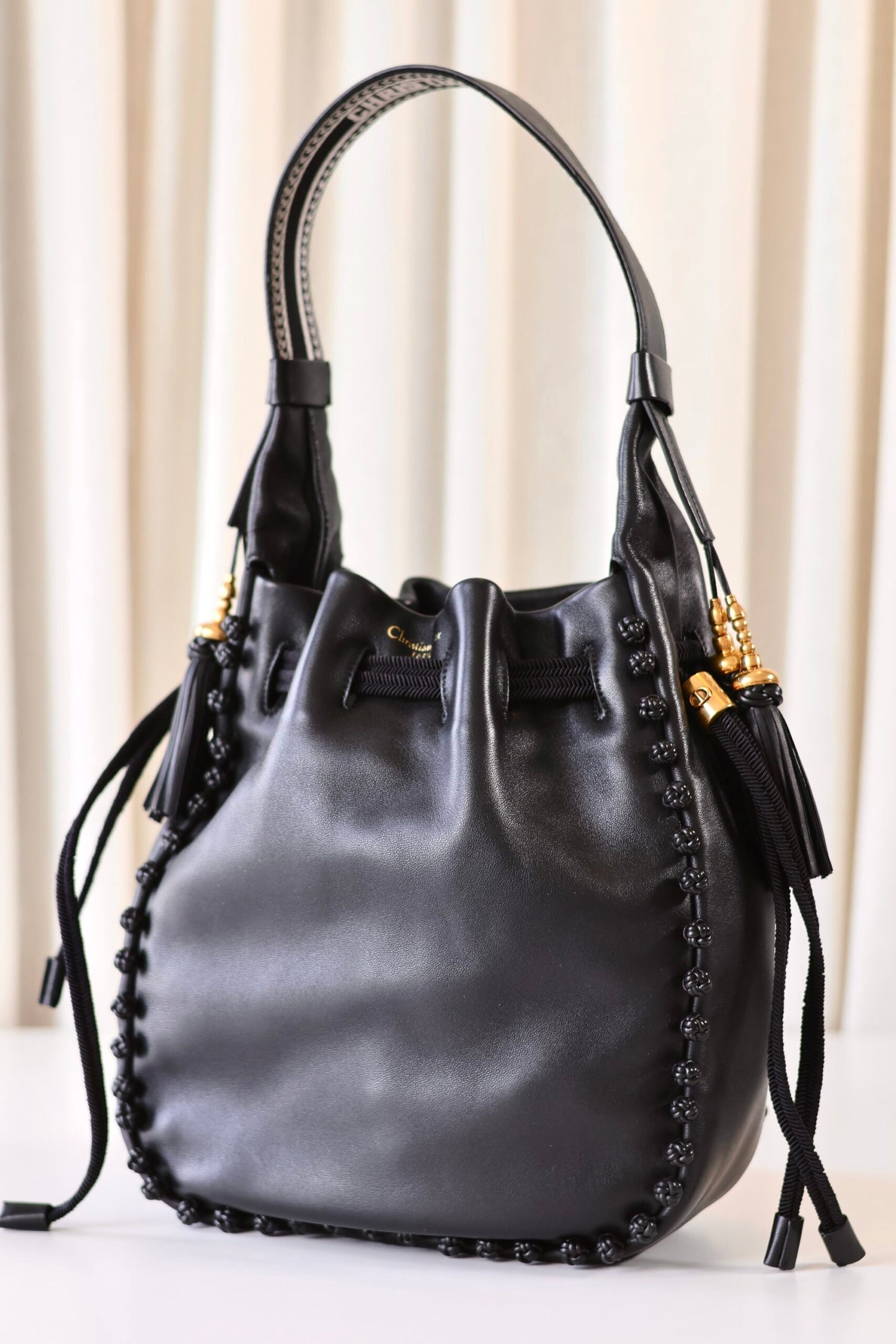 Dior shoulder bag black