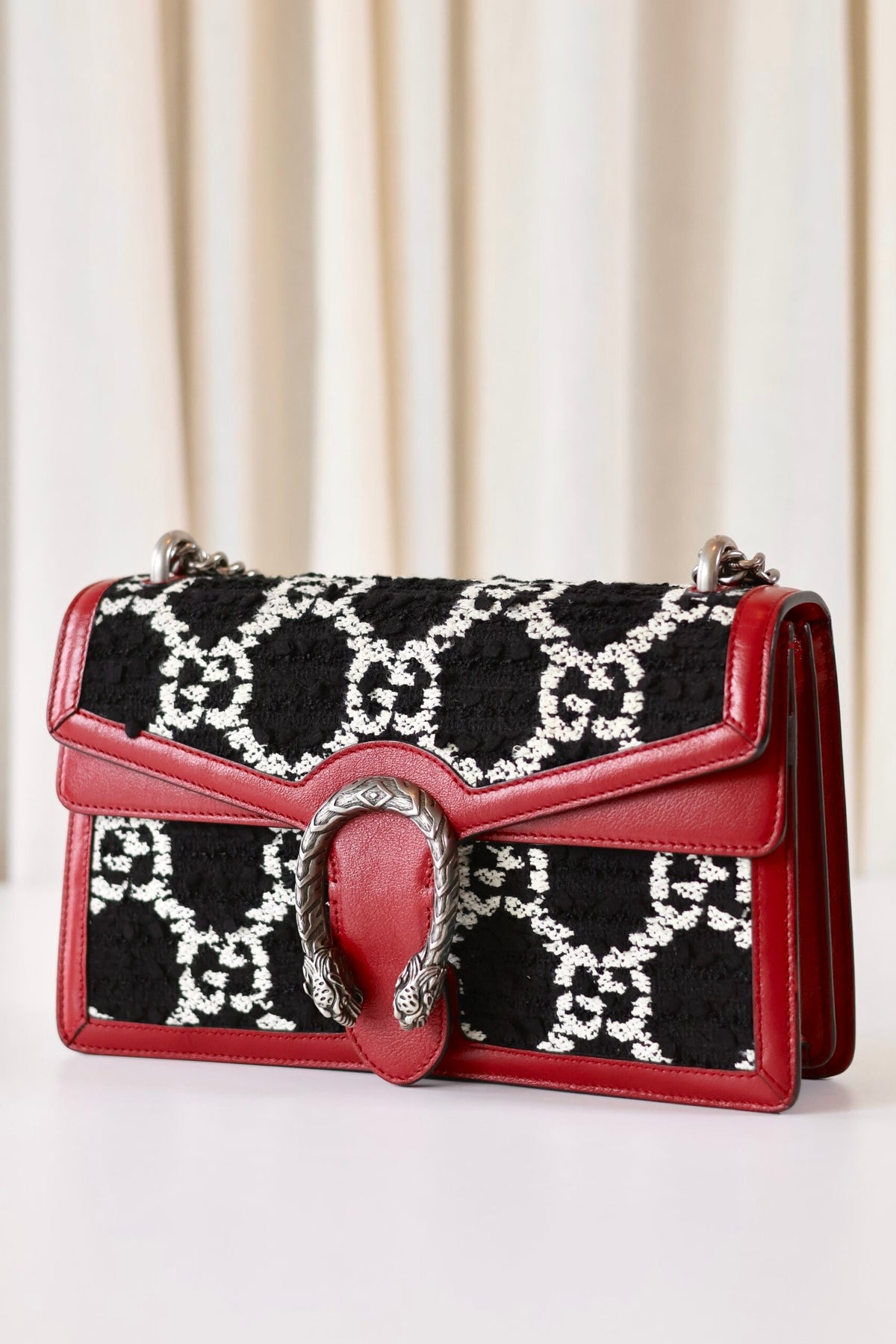Gucci Dionysus GG medium tweed